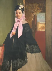 Therese de Gas, Sister of the Artist, Later Madame Edmond Morbilli, c.1863